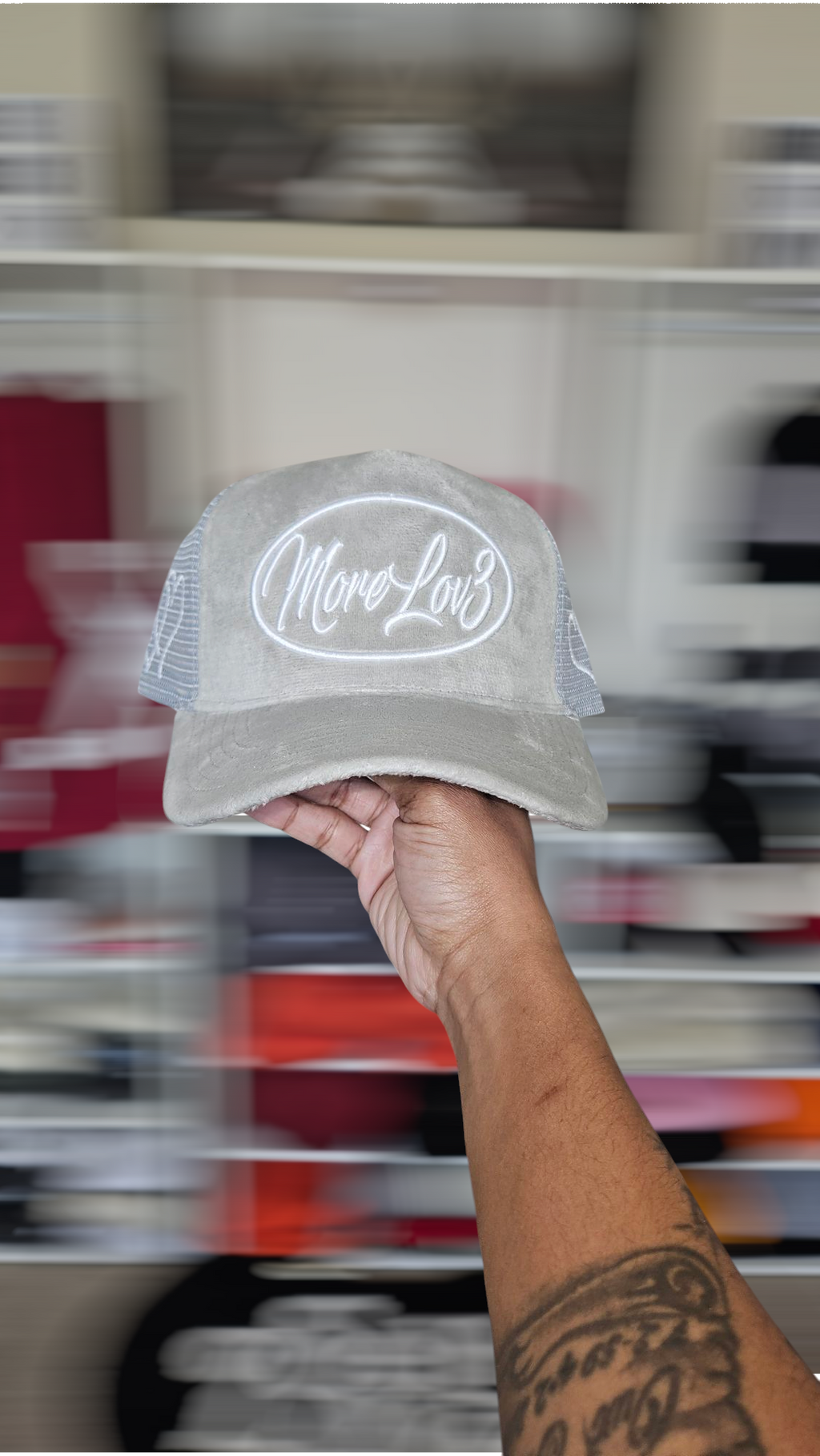 Cool Grey Members Only SnapBack