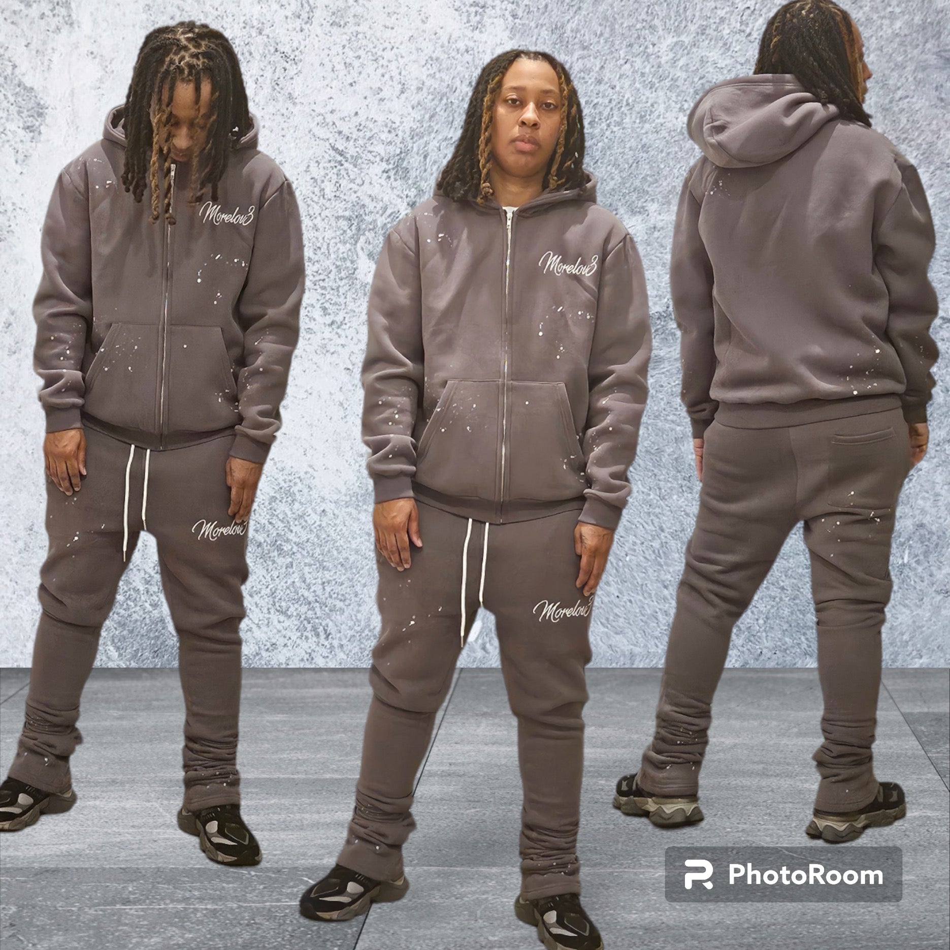 Signature stacked sweatsuit